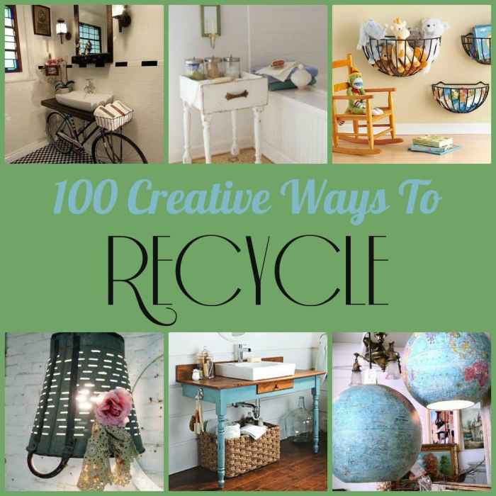 75 Fun and Creative Recycling Ideas